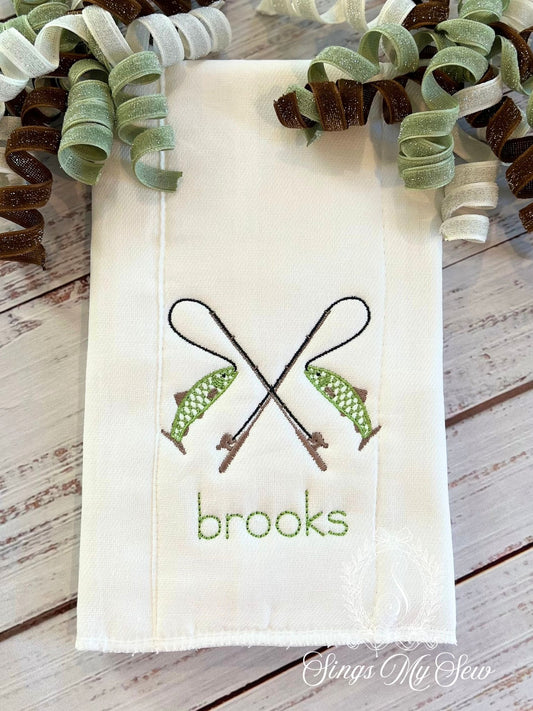 Tri-Fold Burp Cloths-Wildlife Collection