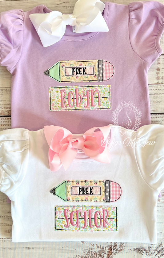 PRE-K Back to School Shirt