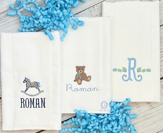 Tri-Fold Burp Cloths