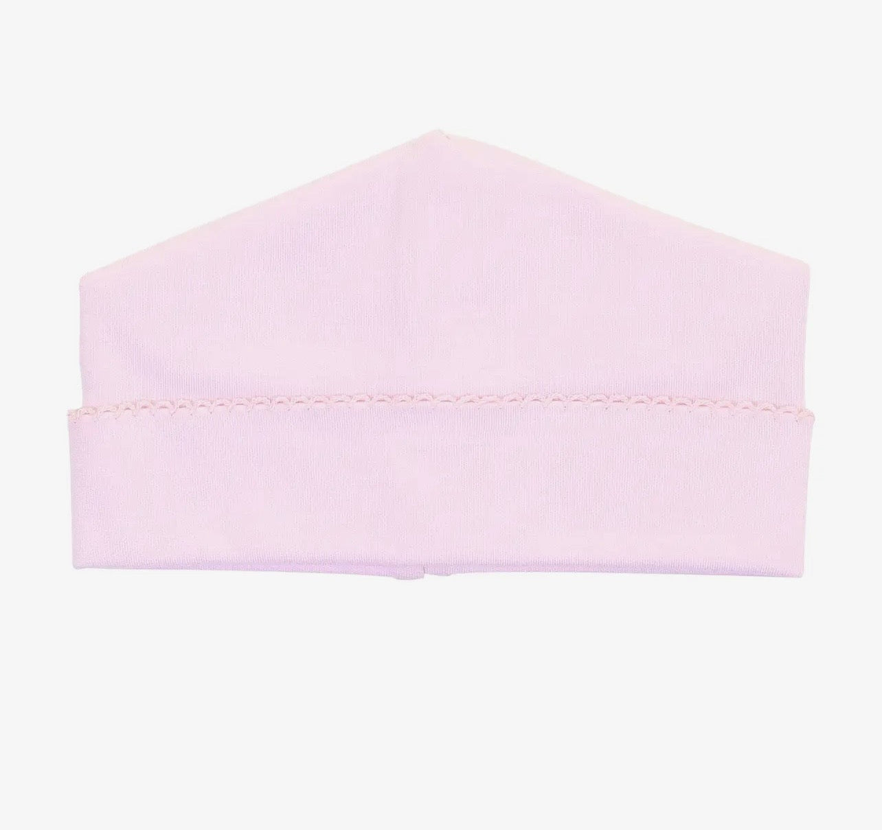 Picot Trimmed Gown (Solid Pink)