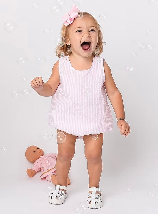 Seersucker Sun Bubble (Pink)
