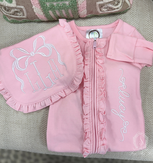 Ruffle Footie Sleeper
