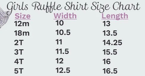 Ruffle Stripes Shirts