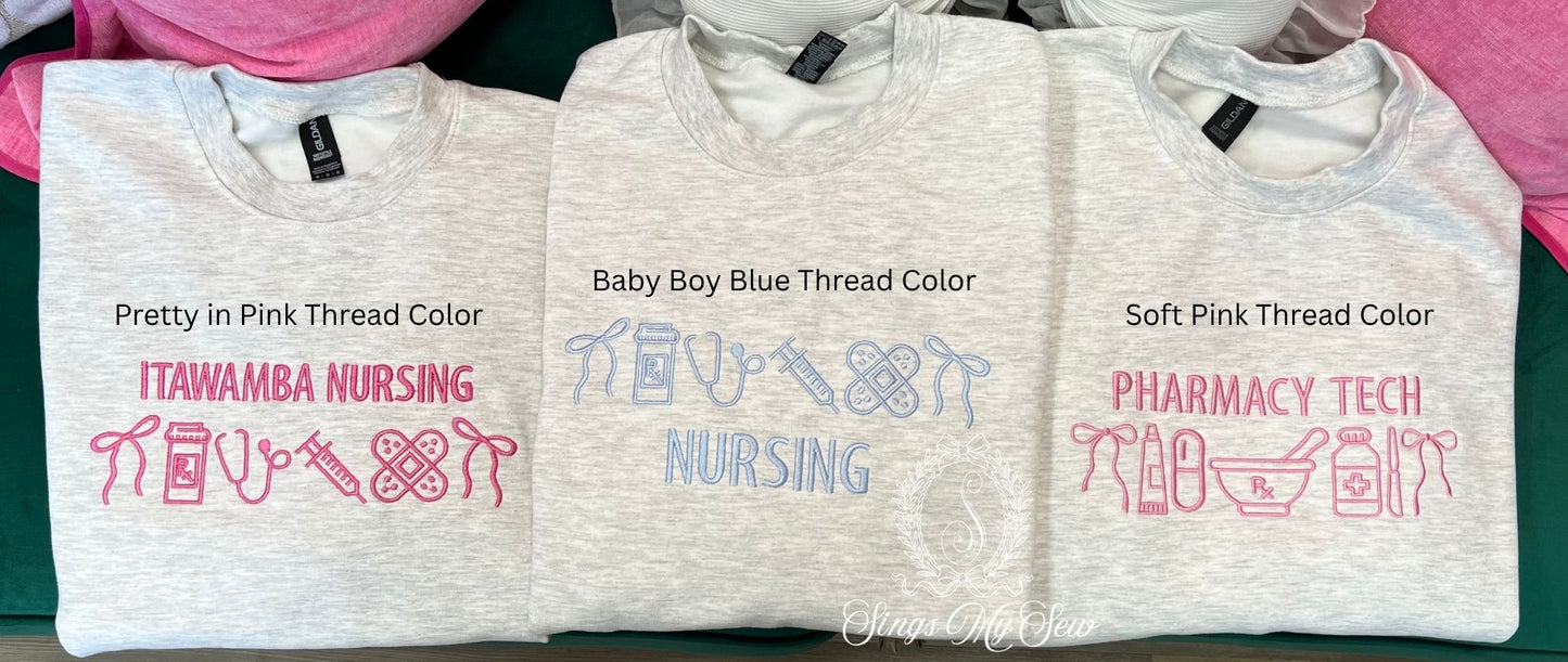 Occupational Sweatshirts (All Design Options)