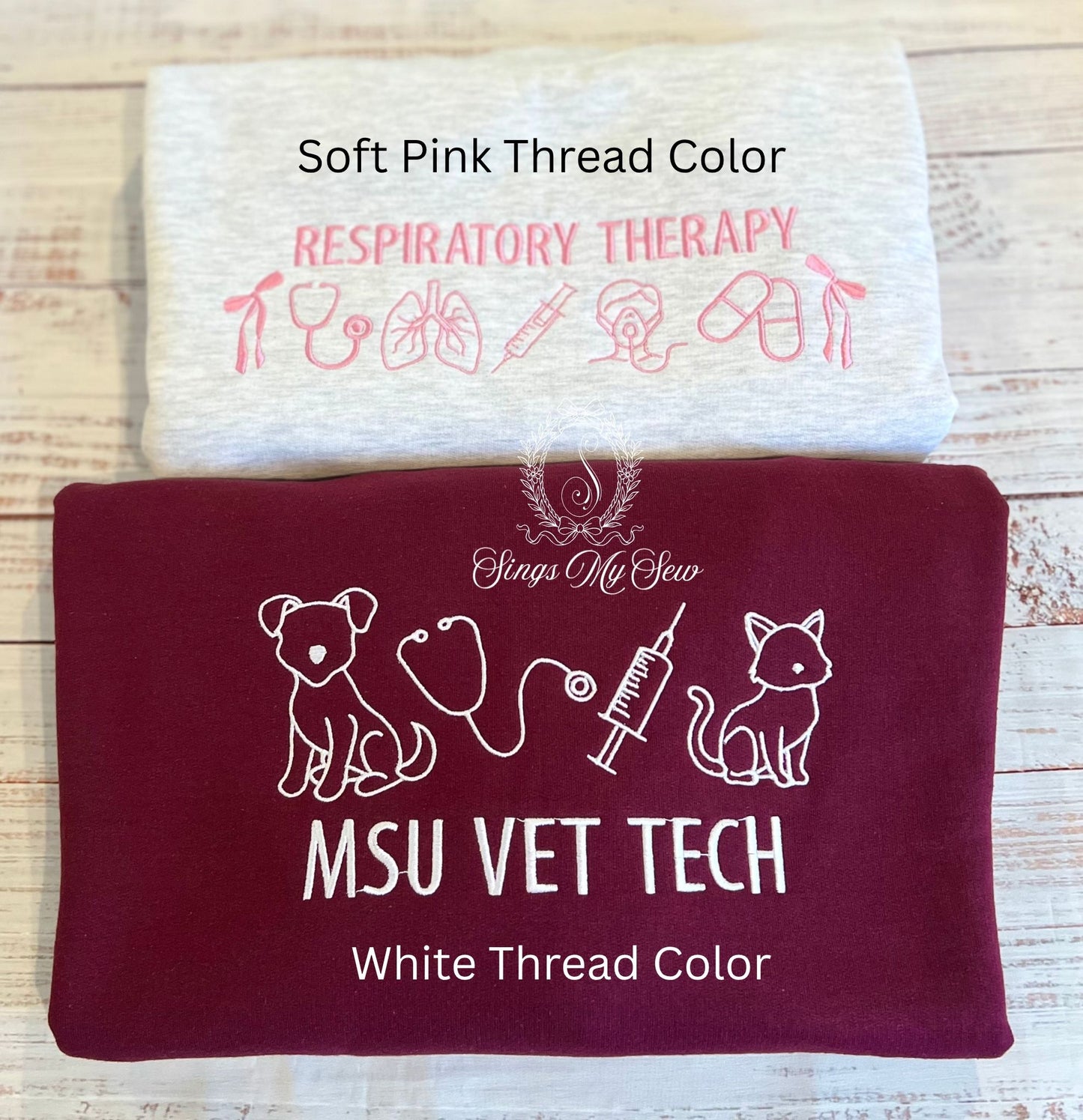 Occupational Sweatshirts (All Design Options)