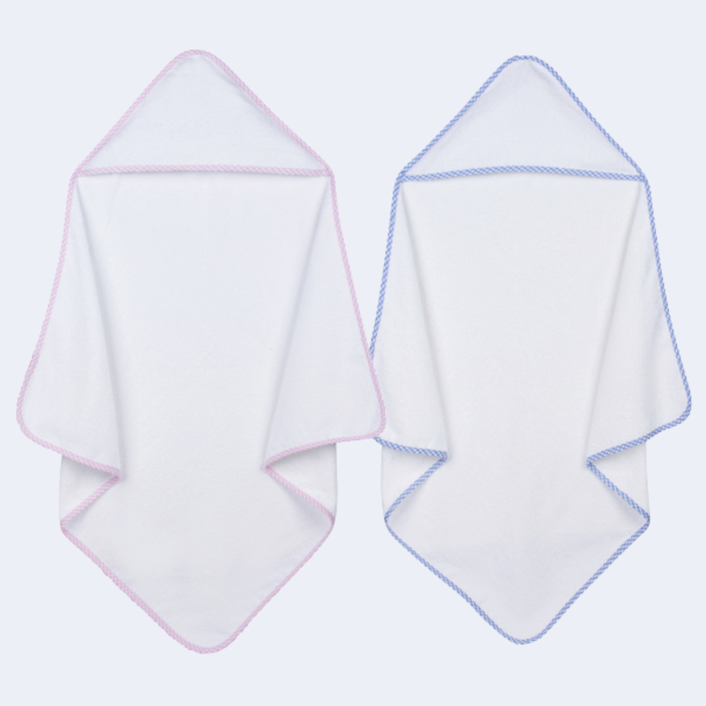 Hooded Gingham Edge Towels