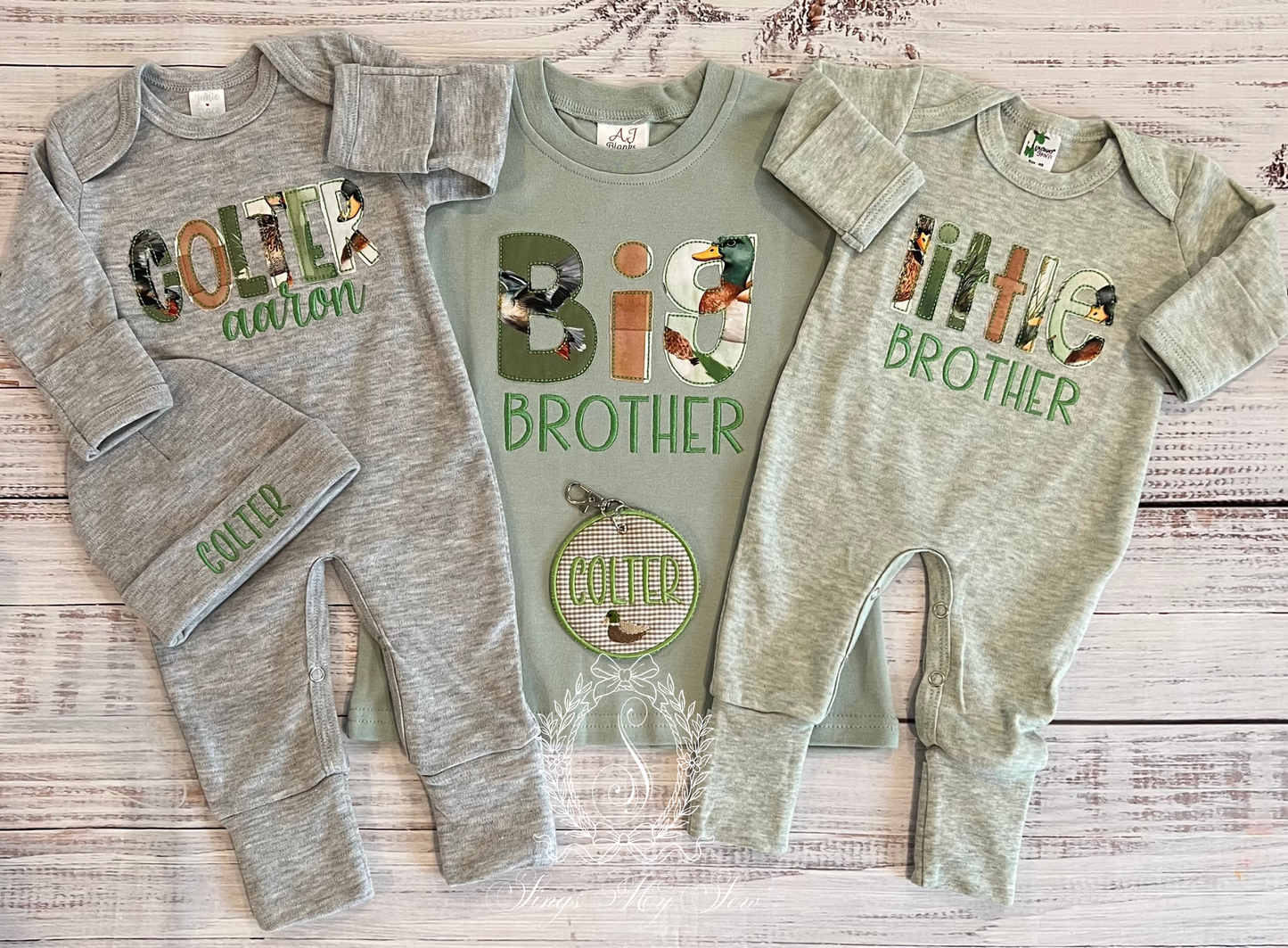 Sleeper & Hat Set (Gray)