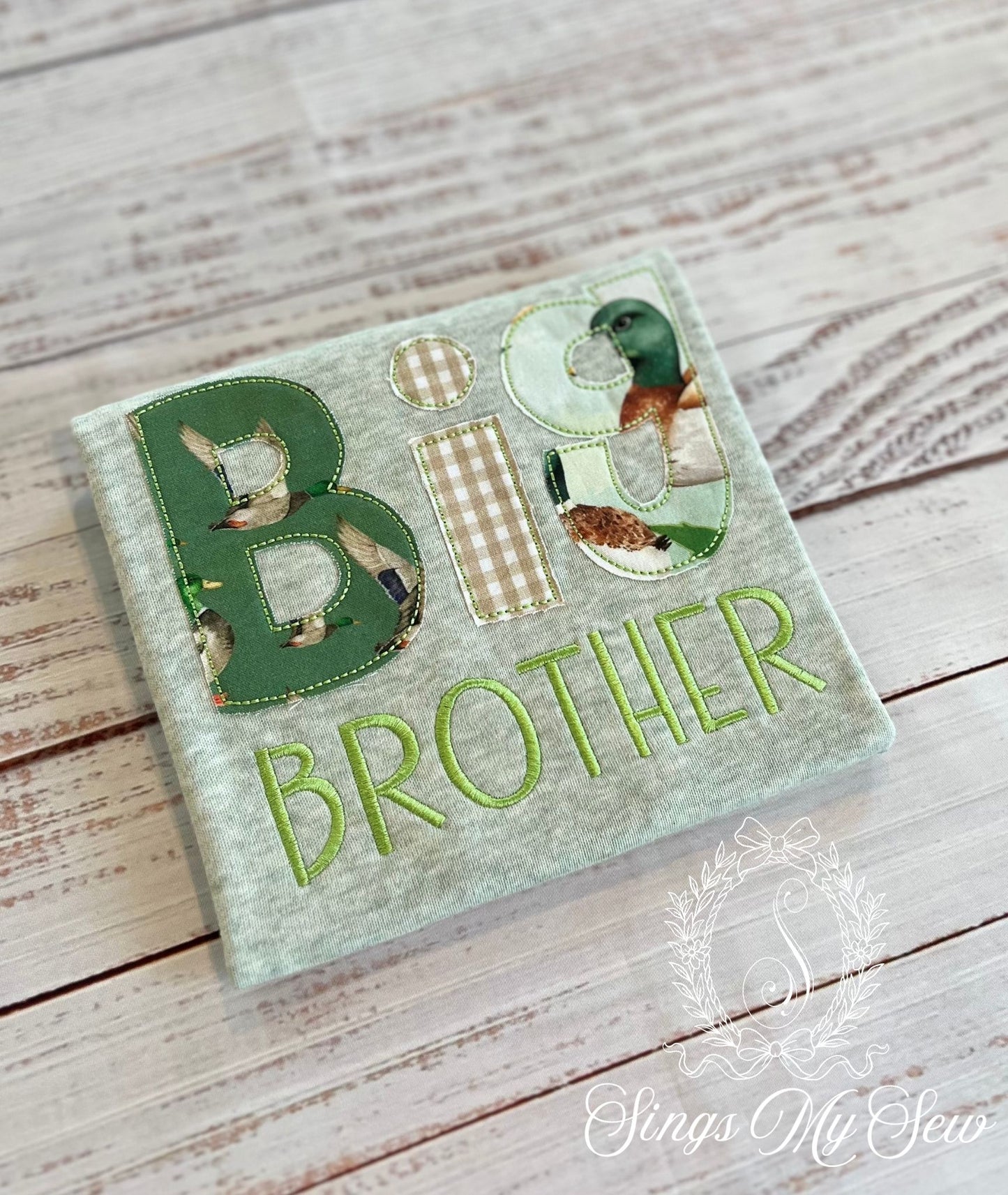 Big Brother Shirt (Solid Sage)