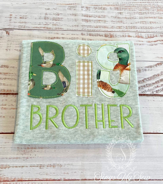 Big Brother Shirt (Solid Sage)