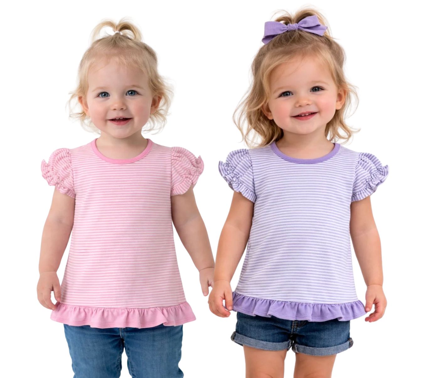 Popsicle Applique Name Puff Short Sleeve Shirt