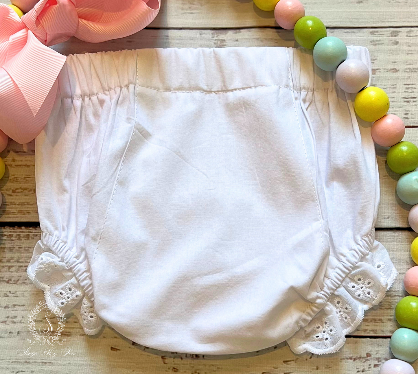 Eyelet Baby Bloomers
