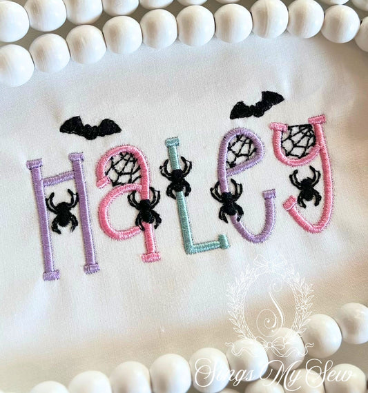 Spider Name Girls Shirt