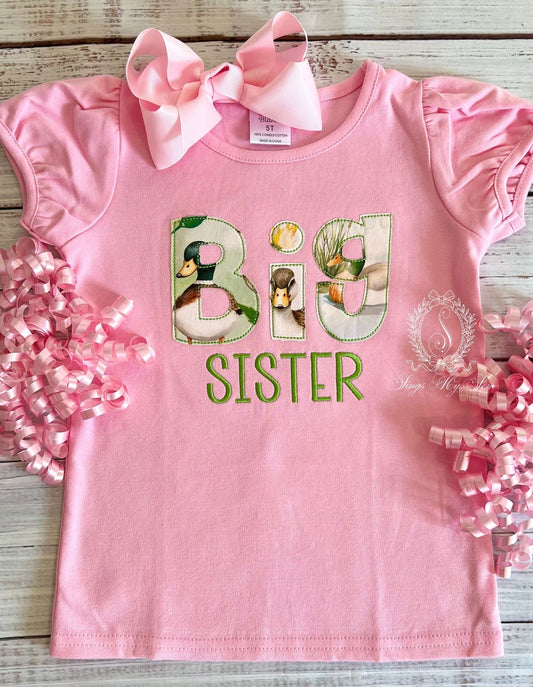 Big Sister Shirt (Pink)