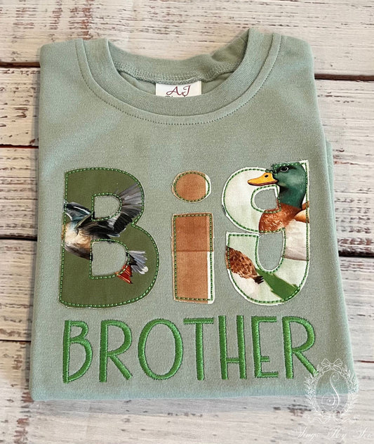 Big Brother Shirt (Solid Sage)