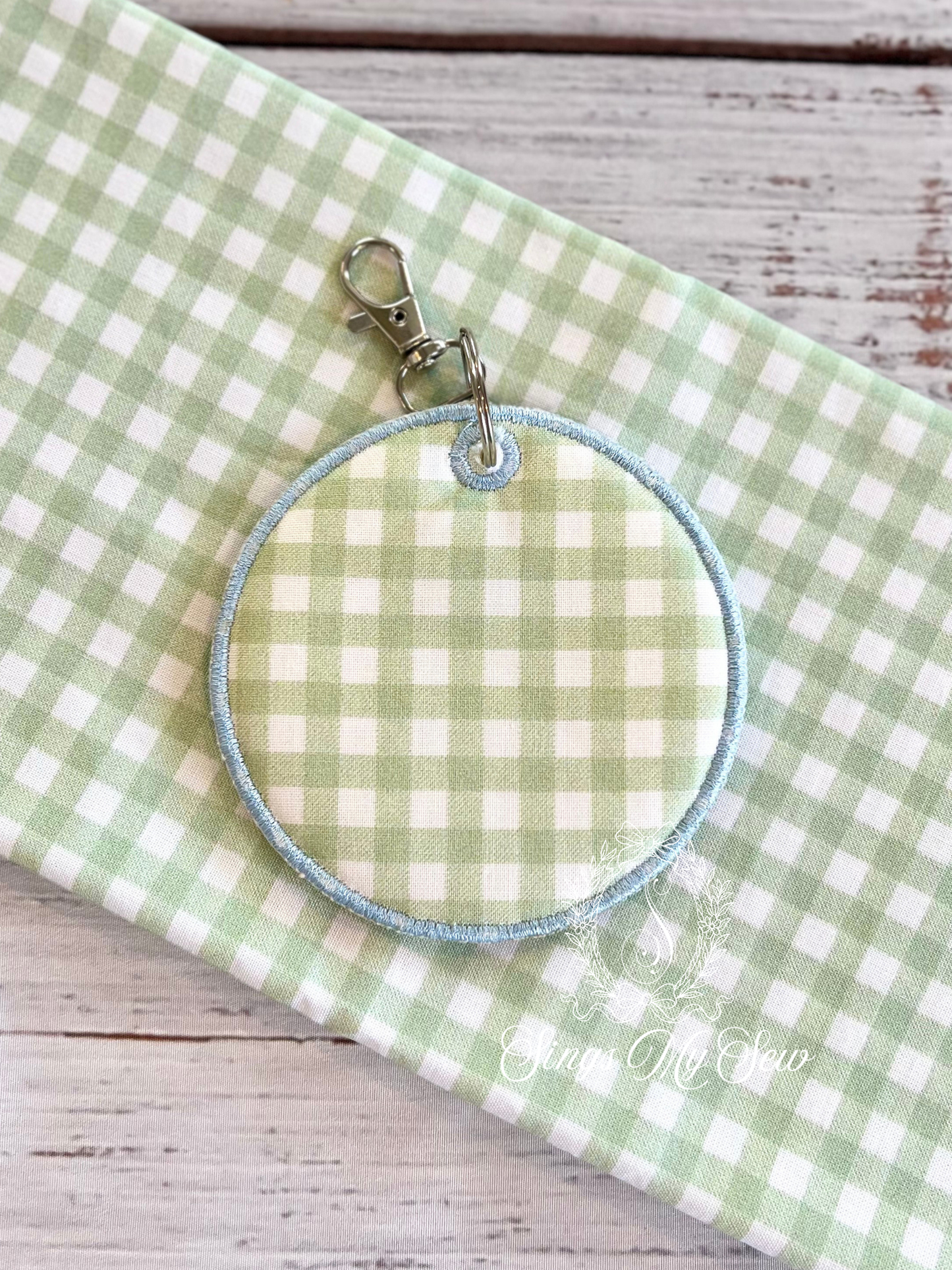Retro Cowboy Name Bag Tag